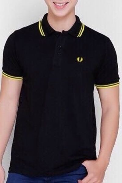 Fred perry bông lúa cổ viền
