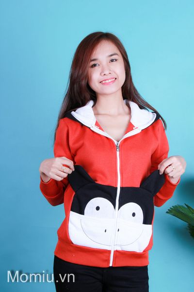 Áo khoác thú túi trong xỏ ngón 357