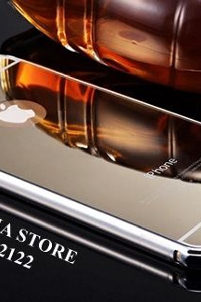 Ốp viền nhôm điện thoại iphone 6/6 mạ vàng tráng gương đẳng cấp
