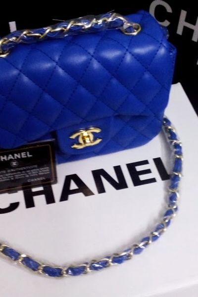 Chanel mini size 18cm hàng quảng châu da mềm - cực sang