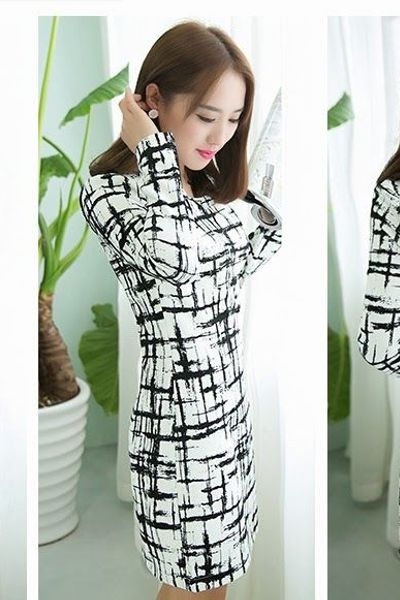 Đầm lập thể thu đông - 0750