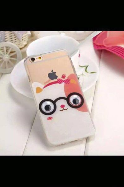 Ốp dẻo mắt nhấp nháy iphone 5s/6s/plus