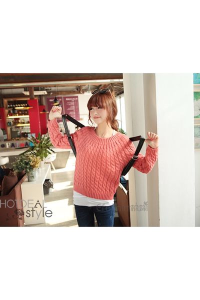 Áo len kết bím al0221