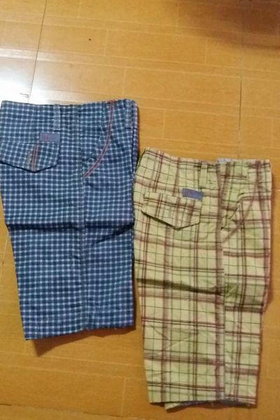 Quần short caro