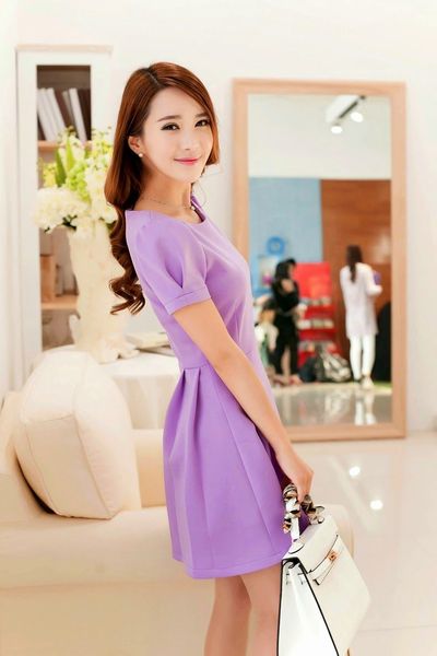 Đầm xòe tay phồng milano - mc149 ms0901