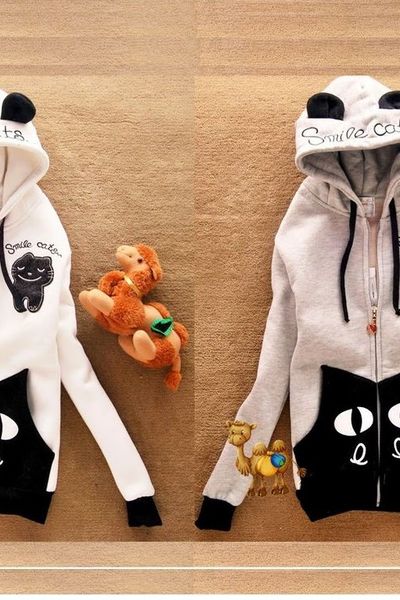 Áo khoác nữ smile cat - ak0131