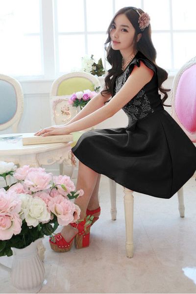 Đầm phối ren 1534
