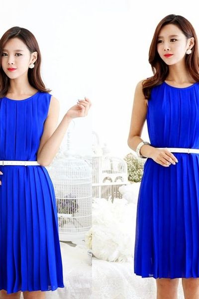 Đầm xếp ly purple - 0558