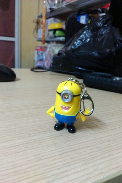 Móc khóa minion biết nói i love you