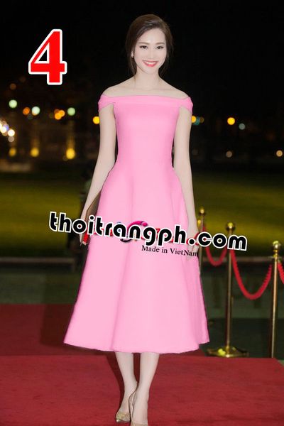 Đầm xòe tiểu thư hoa hậu thu thảo sg71114-9400
