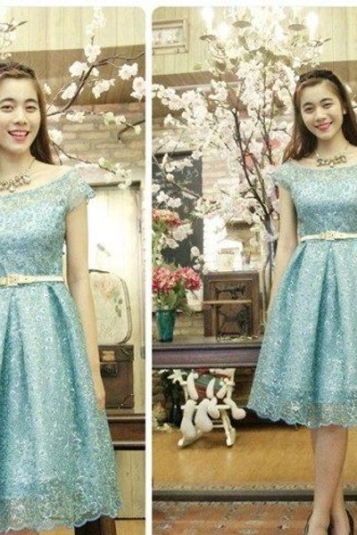 Chuyên sỉ đầm ren đính kim sa
