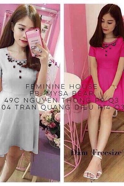 Váy đính hạt