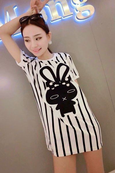 Đầm thun thỏ bunny - mc059 ms1246