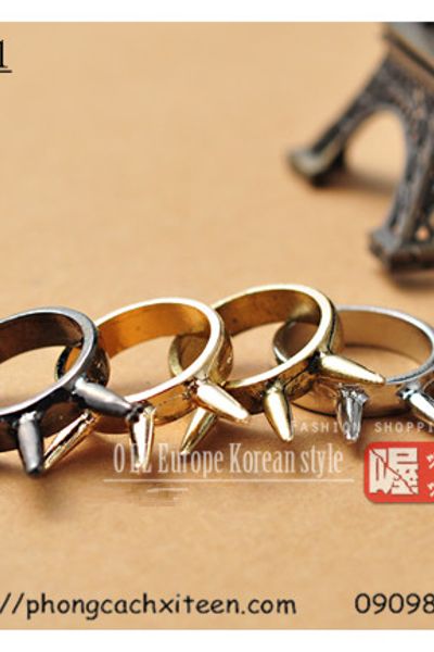 Nhẫn hợp kim phong cách hàn quốc