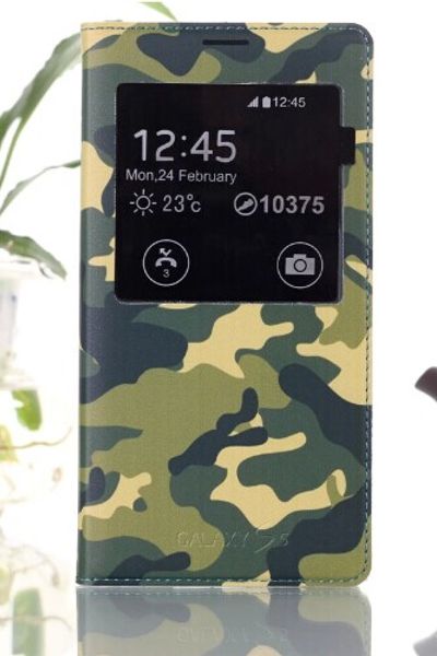 Bao da galaxy s5 cảm ứng hoa văn