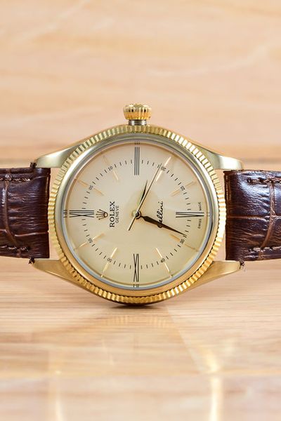 Đồng hồ quai da nam rolex