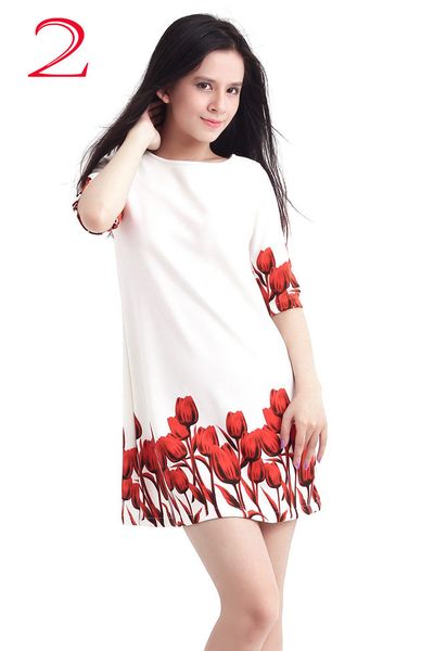 Đầm hoa tulip dam d164v