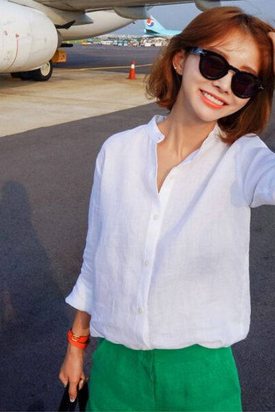 Áo somi cổ trụ mihi - 1578