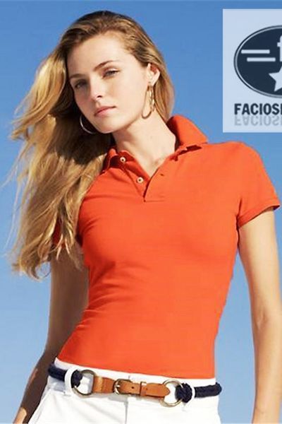 chuyên sỉ - lẻ áo thun polo ngắn tay nữ facioshop