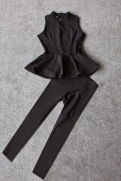 Set đồ peplum yumi - 1376