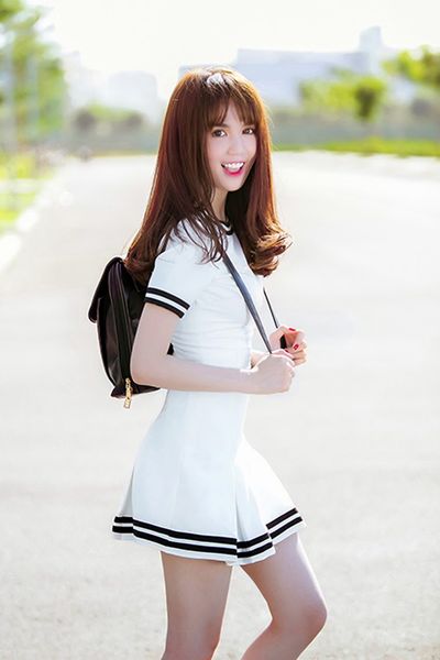 Đầm xòe thể thao - 1325