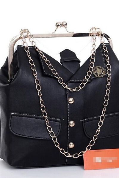 Mstx 022 - túi xách áo vest dây xích hàn quốc