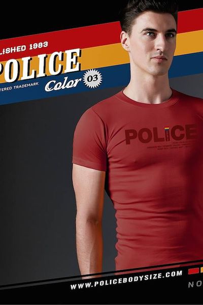 Áo thun police thái lan