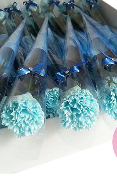 Hoa sáp thơm cẩm chướng 1 bông