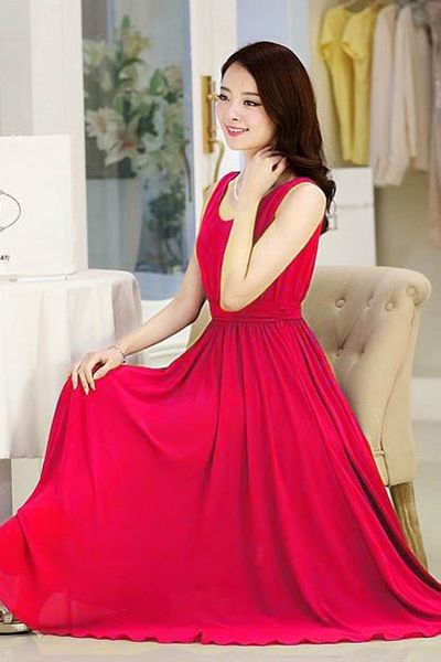 Đầm maxi vintage emily-1349