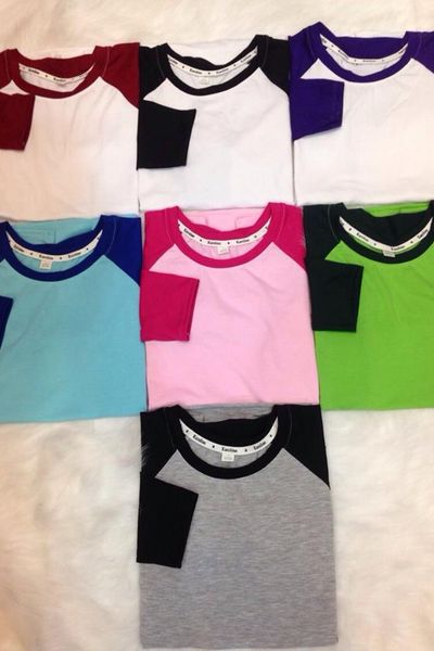 Áo thun raglan tay dài cotton 4 chiều mịn đẹp