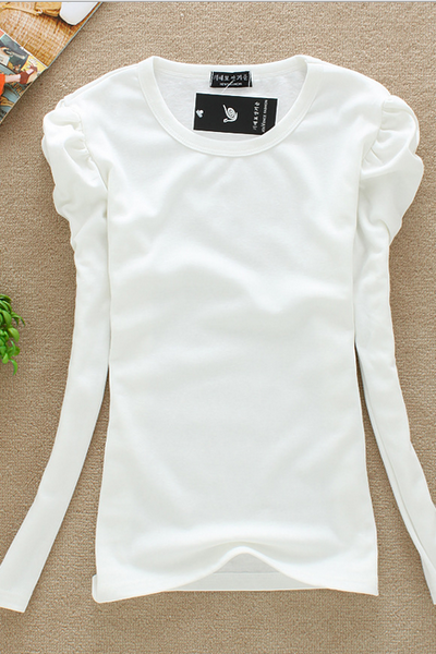 Áo dài tay họa tiết bèo