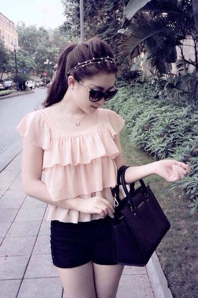 Xưởng chuyên sỉ - áo voan 2 tầng a6-0375