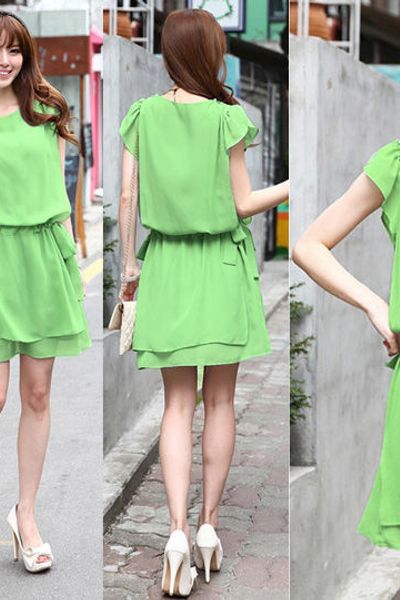 Đầm voan d0093