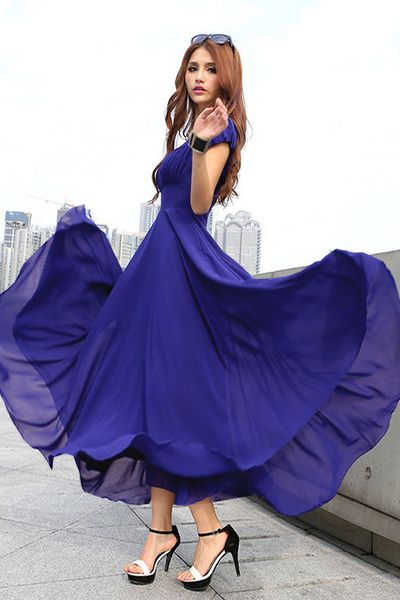 Đầm maxi dạ hội bella - 1655