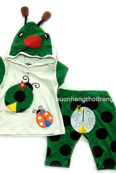 Bộ thun cumm thêu đắp con bọbg1051