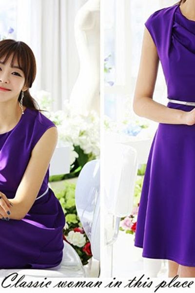 Đầm xoè miss korea - 0560