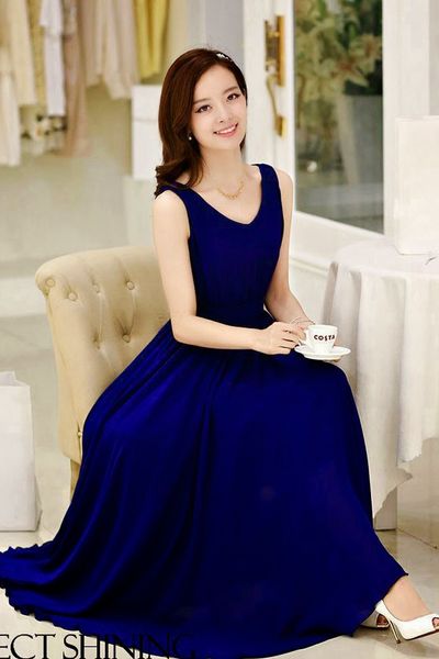 Đầm maxi vintage emily-1349