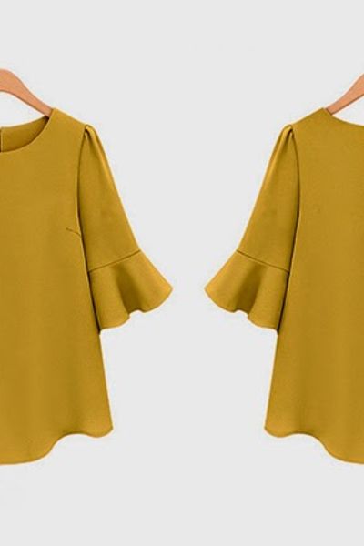 Áo phom rộng tay loe - 0757