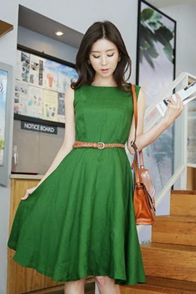 Đầm xoè lita 0734