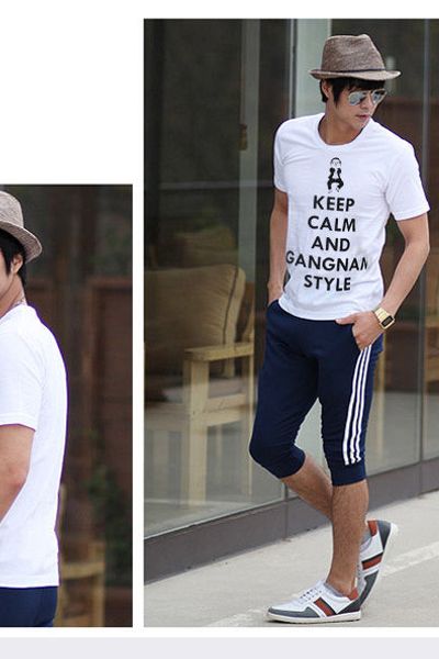 Áo thun nam gangnam style