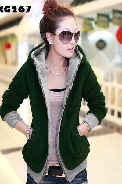 Áo khoác màu tay bo hàng order
