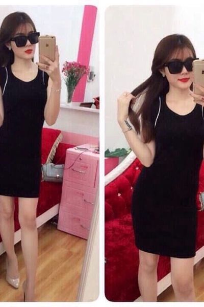Đầm da cá 2