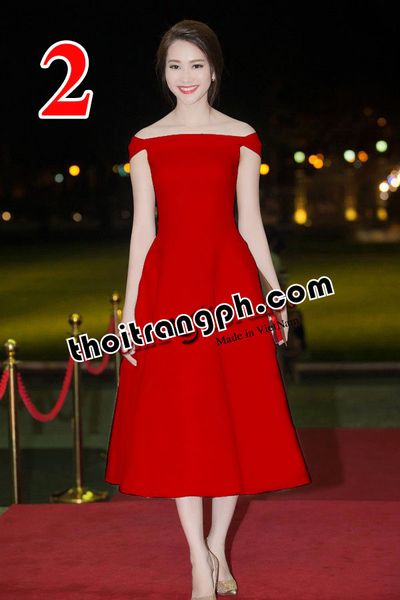 Đầm xòe tiểu thư hoa hậu thu thảo sg71114-9400