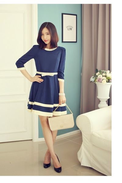 Đầm xòe julee thu đông - 0688