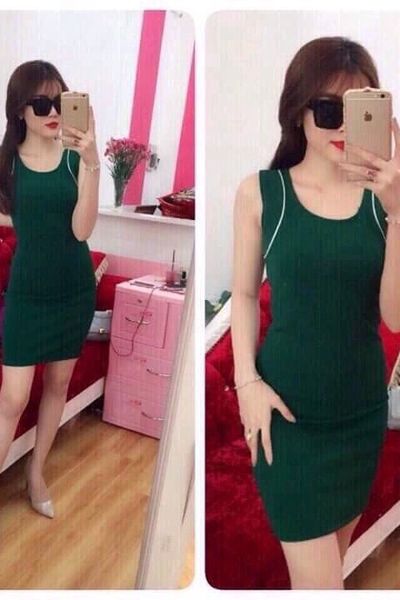 Đầm da cá 2