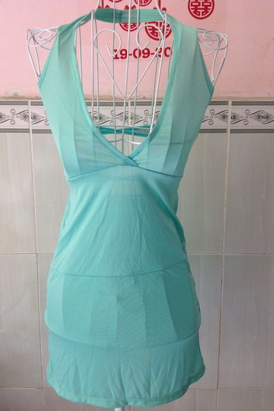 Mstt 017 -đầm thun ôm body dây lưng