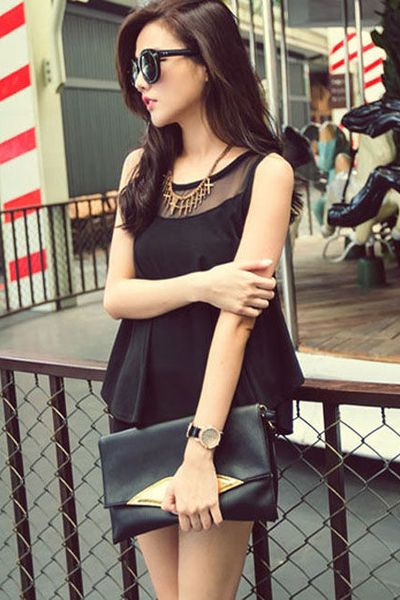 Đầm tầng phối ren lưới gợi cảm