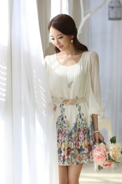 Chuyên sỉ đầm xòe dập ly