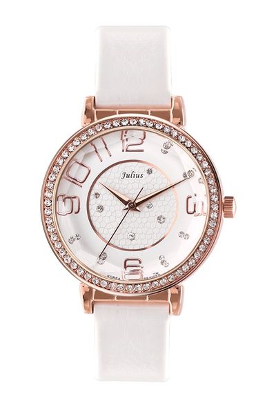 Đồng hồ nữ julius ju991 hàn quốc - màu trắng