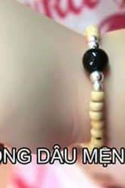Vòng dâu tằm kèm đá thạch anh
